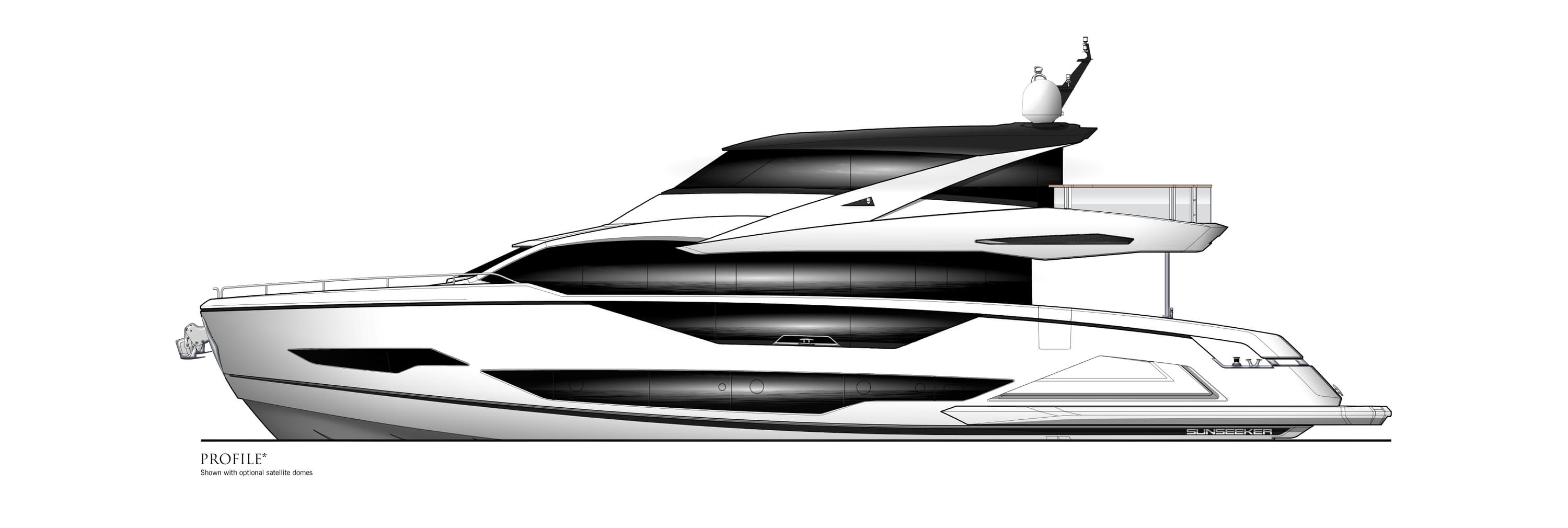 Sunseeker 90 Ocean Enclosed | Luxury Yacht | Sunseeker Ocean Series